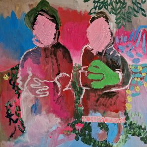 Granny and aunty 40x40 cm