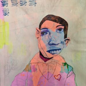 The cake maker 64x52 cm